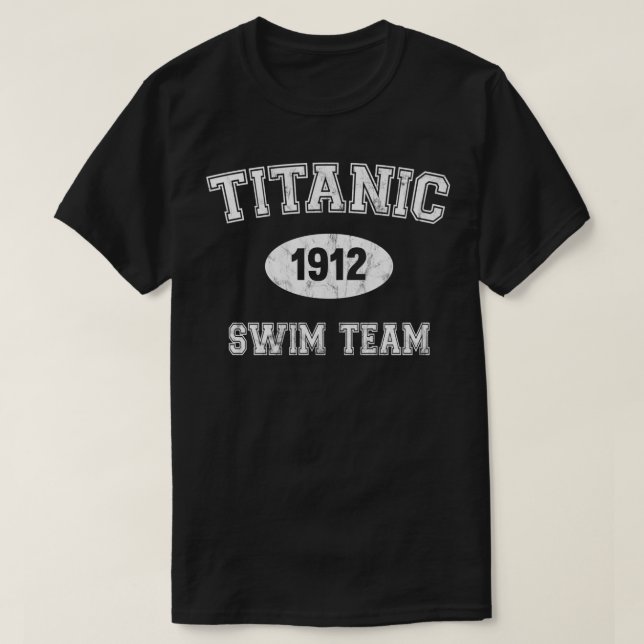 Titanic 1912 Simma Team T Shirt (Design framsida)