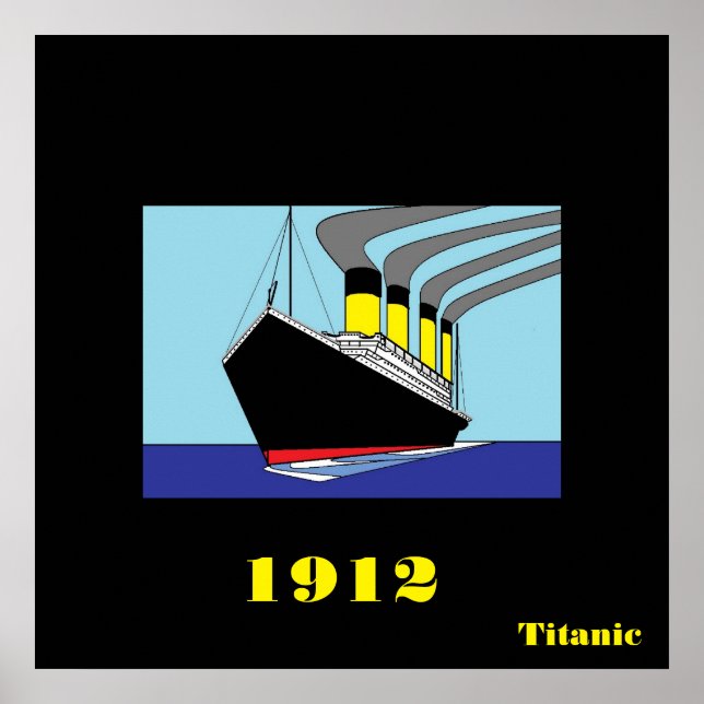 Titanic affisch (Framsidan)