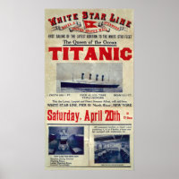 Titanic Ankomst Välkomst Annons 20 April 1912