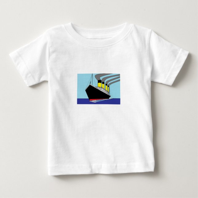 Titanic bebist-skjorta t shirt (Framsida)