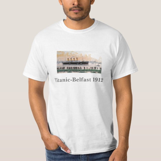 Titanic-Belfast 1912 T-shirt (Framsida)