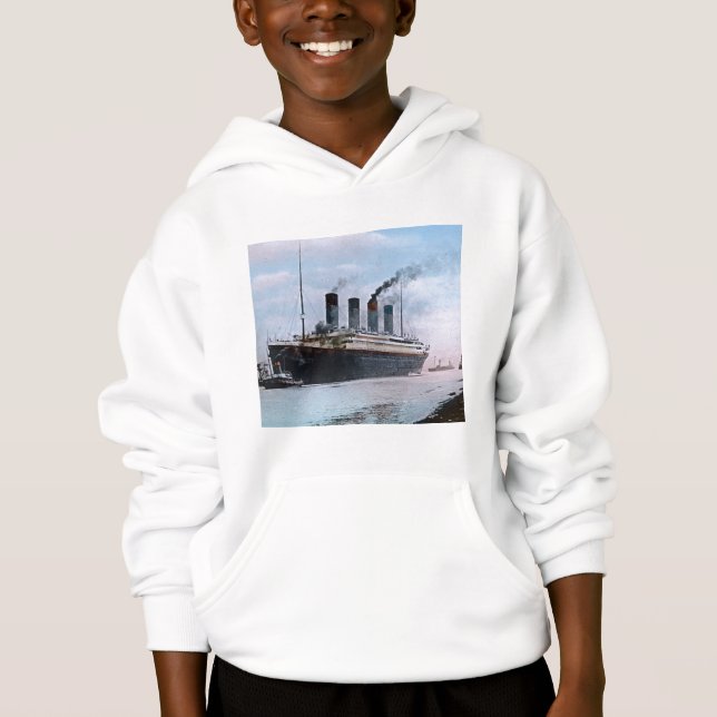 Titanic Belfast Irland vintage för RMS Tee (Framsida)
