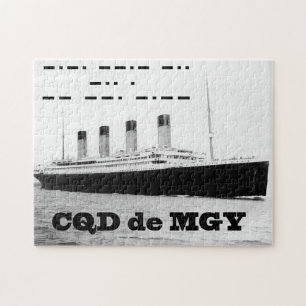Titanic CQD de MGY Trådlösa Distress Signal Pussel