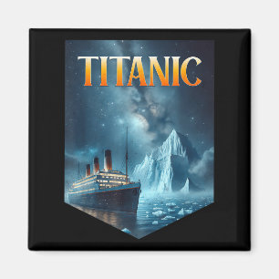 Titanic Cruise Frakt Iceberg 1912 Rms Voyage Manar Magnet