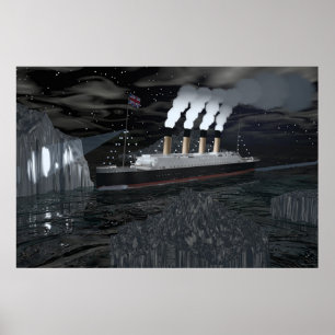 Titanic - Datum med destination Poster