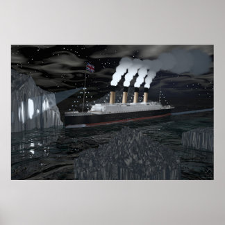 Titanic - Datum med destination Poster