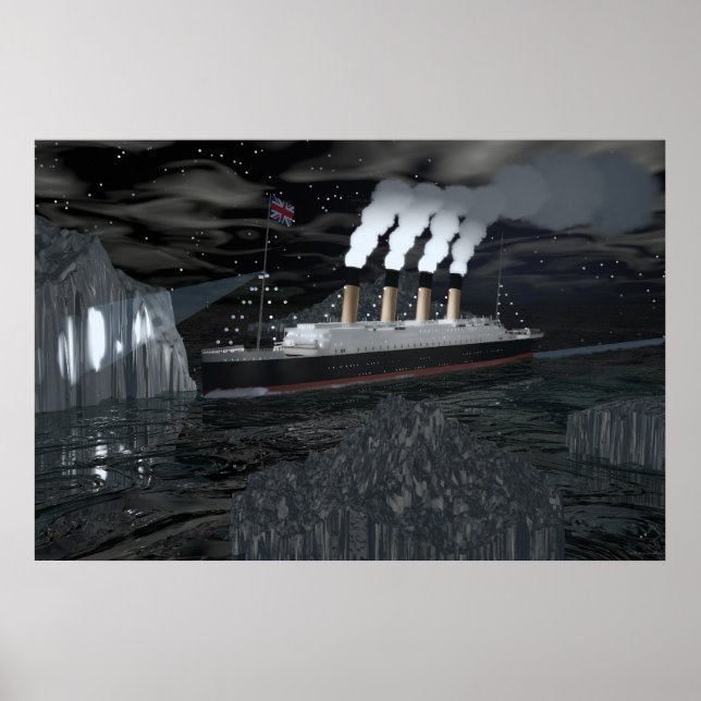 Titanic - Datum med destination Poster (Framsidan)