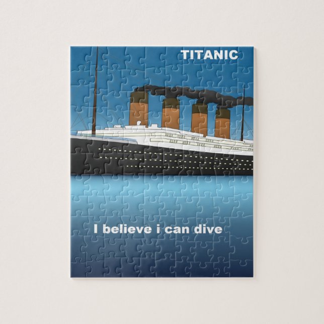 titanic dive pussel (Vertikal)