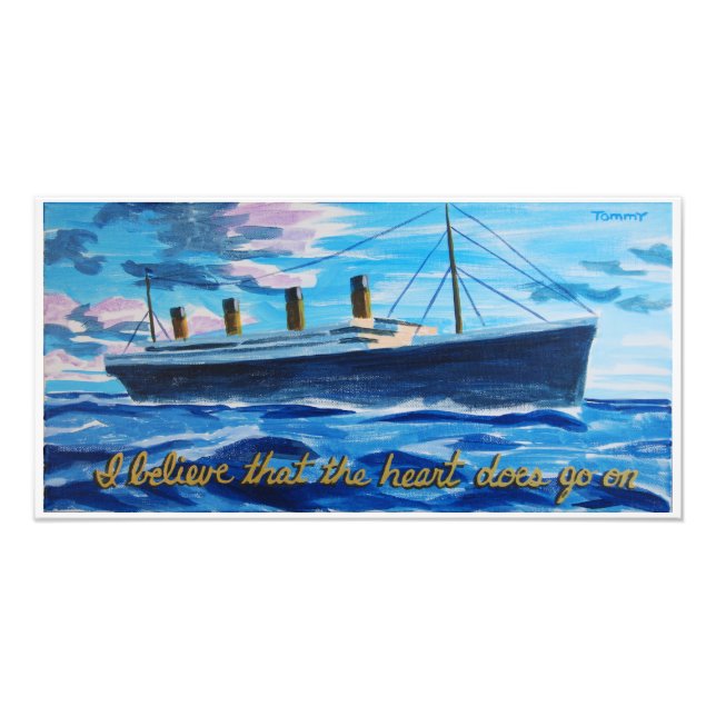Titanic Fototryck (Framsidan)