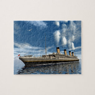 Titanic frakt - 3D render.j Pussel
