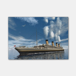 Titanic frakt post-it block