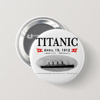 Titanic Ghost Frakt Button (round)(square avail) Knapp