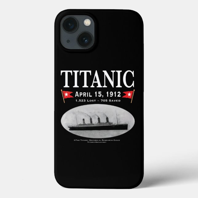 Titanic Ghost Frakt iPhone 8/7 Fodral (Baksida)