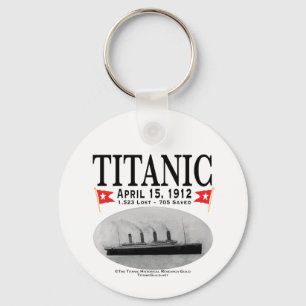 Titanic Ghost Frakt Keychain (vit) Nyckelring