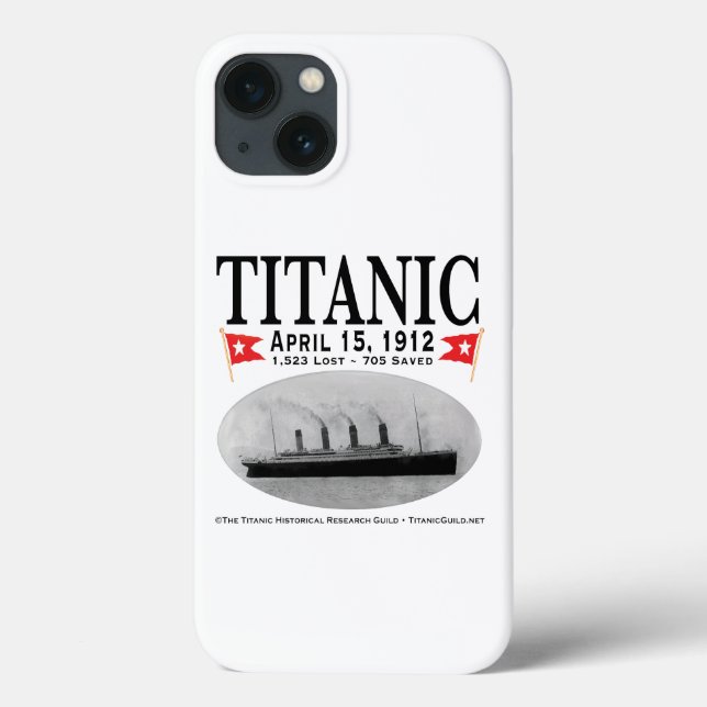 Titanic Ghost Frakt Otterbox iPhone 8/7 Fodral (Baksida)