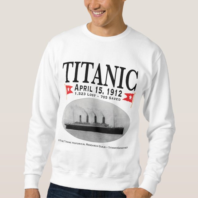 Titanic Ghost Frakt Sweatshirt (Framsida)