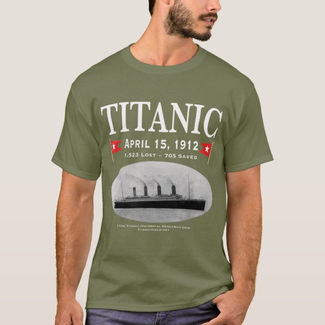 Titanic Ghost Frakt T-Shirt (Framsida)