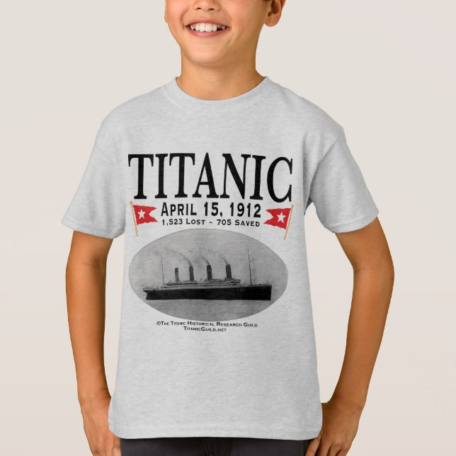 Titanic Ghost Frakt T-Shirt (Framsida)