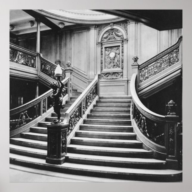 Titanic Grand Staircase Poster (Framsidan)