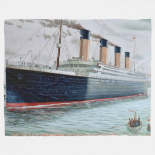 Titanic havsförsök av RMS Fleecefilt
