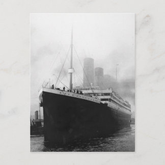 Titanic i dock i Southampton Vykort