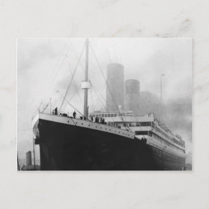 Titanic i skeppsdocka i Southampton Vykort
