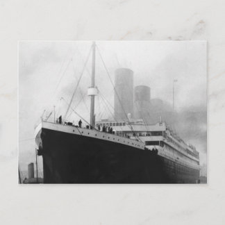 Titanic i skeppsdocka i Southampton Vykort