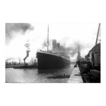 Titanic i Southampton - 1912