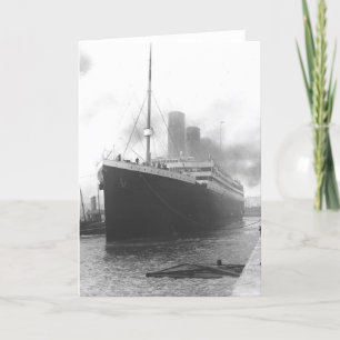 Titanic i Southamptons dockor Kort