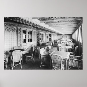 Titanic Kafé Affisch