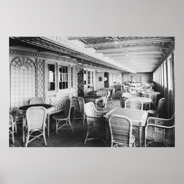 Titanic Kafé Affisch (Framsidan)