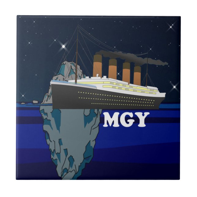 Titanic Kakelplatta (Framsidan)