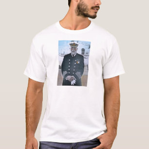 Titanic kapten Edward J. Smed för RMS T-shirt