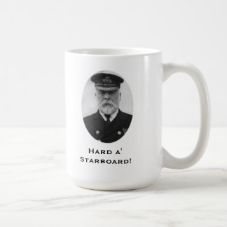 Titanic kaptensmed kaffemugg