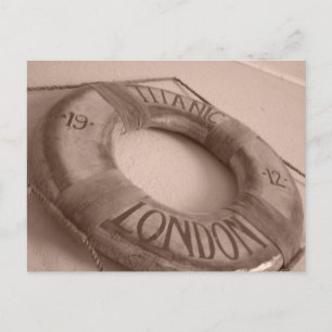 Titanic London Postcard Vykort