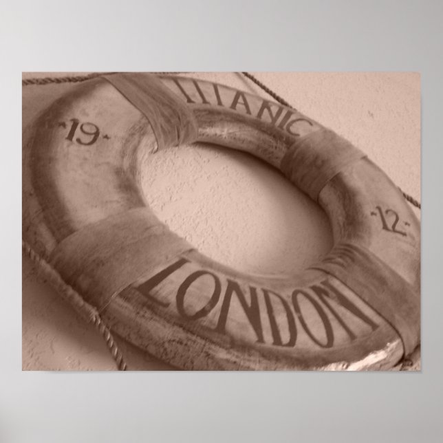 Titanic London POSTER (Framsidan)