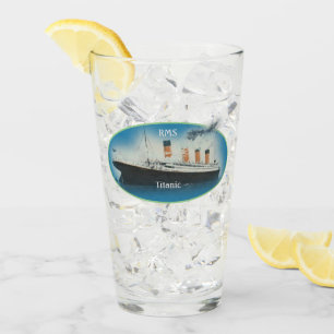 Titanic Maritime Lime White Star Line Frakt Glaskopp