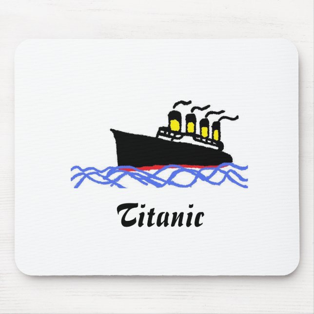 Titanic mousepad musmatta (Framsidan)