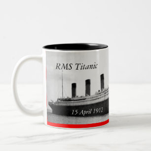 Titanic mugg för RMS