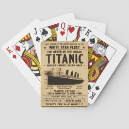 Titanic Newspaper Casinokort