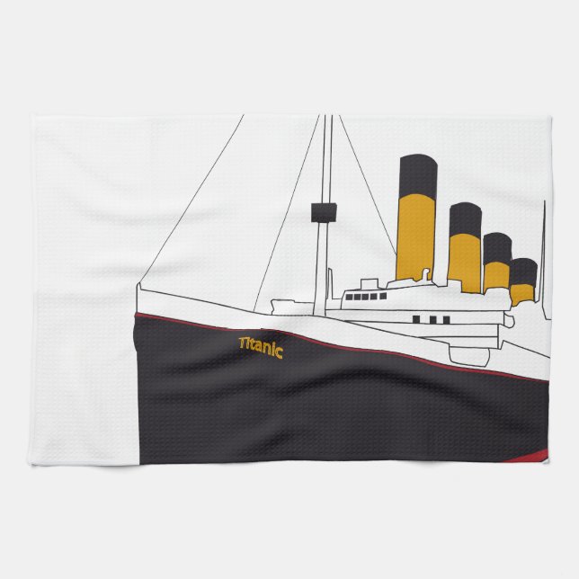 titanic original kökshandduk (Horisontell)