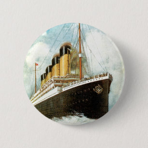 Titanic på havet knapp