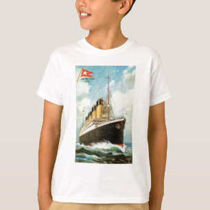 Titanic på havet lurar T T-shirt