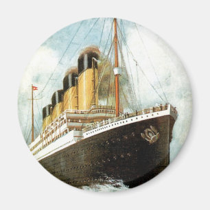 Titanic på havet magnet