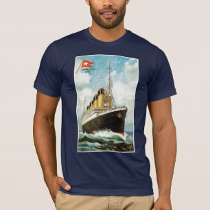 Titanic på havet t shirt