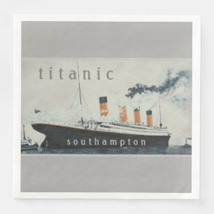 TITANIC PARTY DINNER NAPKINS PAPPERSSERVETT