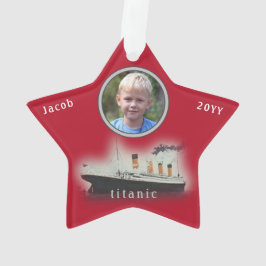 Titanic Porthole Photo Red jul