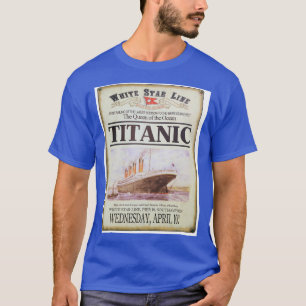 Titanic poster t shirt