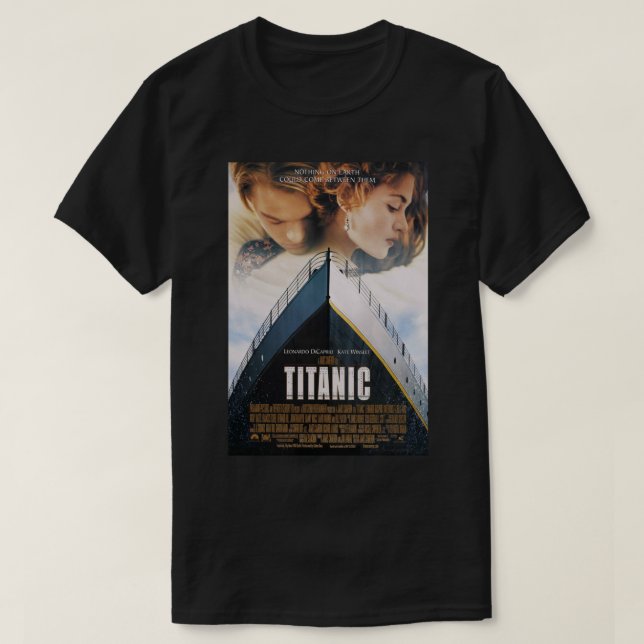 Titanic Promotion Poster T Shirt (Design framsida)