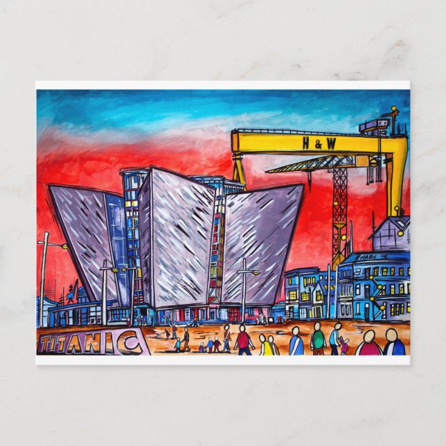 Titanic Quarter Belfast Vykort (Framsida)